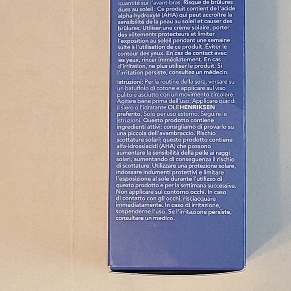 Ole Henriksen Blue GlowOH Dark Spot Toner NIB 6.5 Oz/190 Ml - Picture 7 of 9